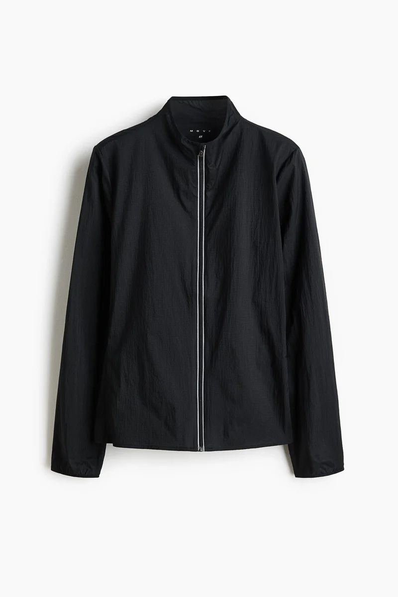 Lightweight running jacket with DryMove™